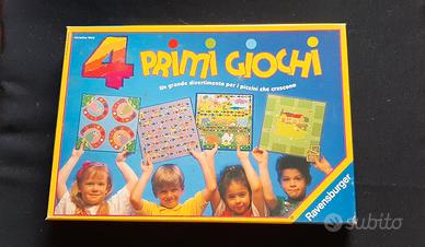 4 Primi giochi 3-6 anni Ravensburger
