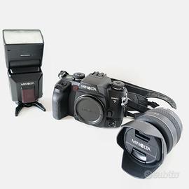 Minolta dynax7 flash HS3600 ottica 24-105D
