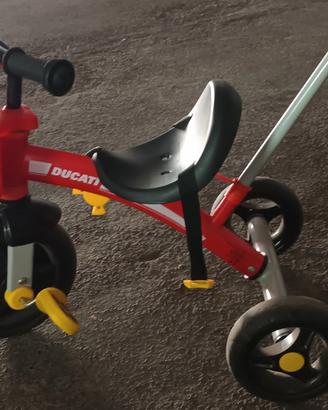 Triciclo Chicco U-Go Ducati 2 in 1