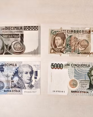 Banconote Repubblica d’Italia - ALTA CONSERVAZIONE