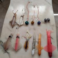 esche artificiali per dentici ecc..