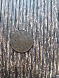 10 centesimi 1862 M - Milano