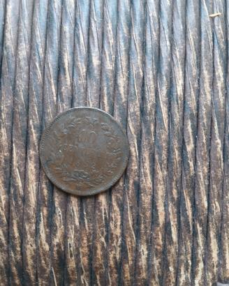 10 centesimi 1862 M - Milano