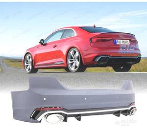 PARAURTI POSTERIORE PER AUDI A5 16- LOOK RS5