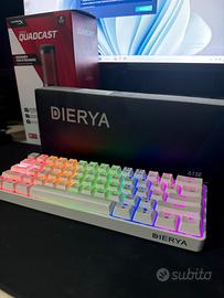 tastiera meccanica dyera 60%