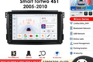 Autoradio Carplay/Android Smart Fortwo 451