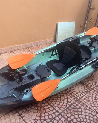 KAYAK CANOA BIPOSTO TURISMO PESCA SKF DOLPHIN