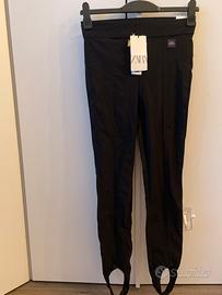 Legging vita alta neri zara Space Invaders M