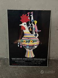 Manifesto originale Galleria Rondanini - Roma 1978