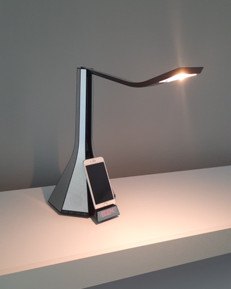 Lampada rotaliana diva design multifunzione audio