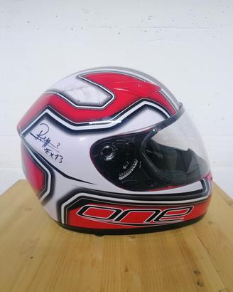 Casco autografato 