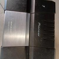 Amplificatore Pioneer per auto e subwoofer 