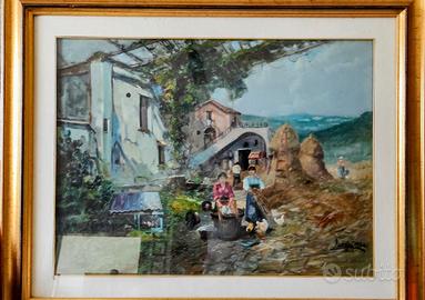 Dipinto olio di Luciano Lutring 