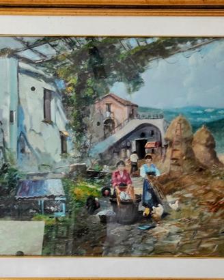 Dipinto olio di Luciano Lutring 