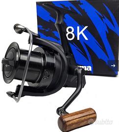 4 mulinelli big pit Carpfishing okuma 8k nuovi