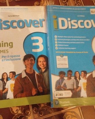 libro di inglese "i discover3" con Easy learning 