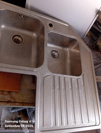 LAVELLO INOX cucina ad angolo FRANKE