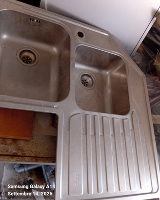 LAVELLO INOX cucina ad angolo FRANKE