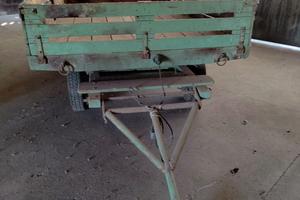 Carro agricolo con spondine