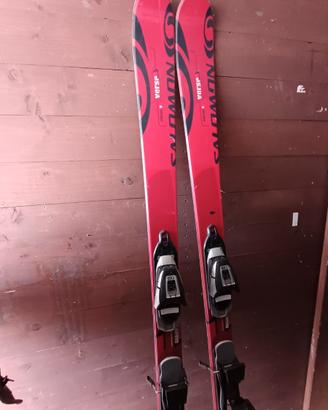Sci Salomon Verse 5 + Attacchi Salomon C509 - 160c
