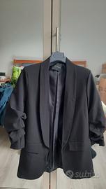 
giacca camicia donna jeans denim blu m costume