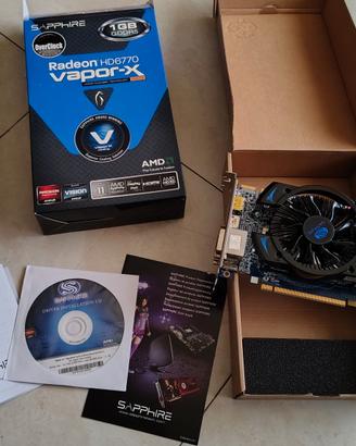 SCHEDA GRAFICA AMD RADEON SAPPHIRE HD6770 VAPOR-X