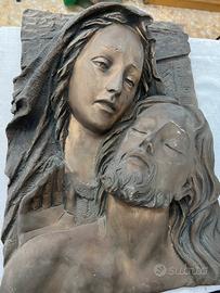 bassorilievo  in bronzo