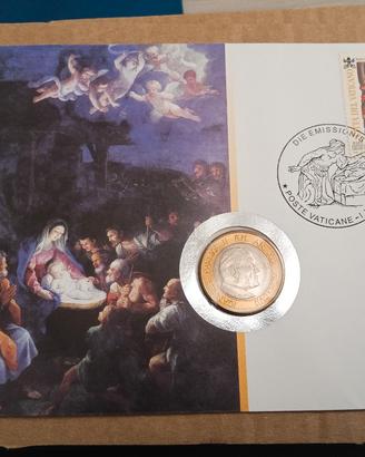 1000 lire bimetalliche Vaticano 1997