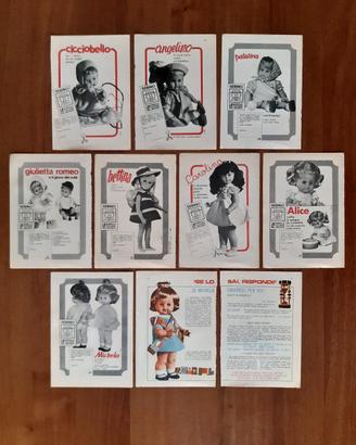 Bambole SEBINO pubblicità Topolino anni '60