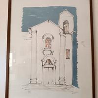 Quadro acquarello Girbino