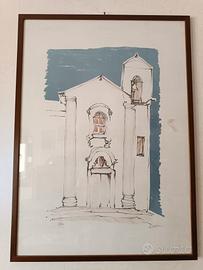 Quadro acquarello Girbino