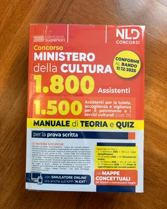 Manuale Concorso Ministero della Cultura