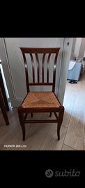sedie color noce
