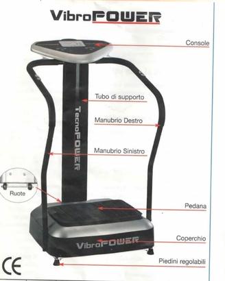 vibropower pedana vibrante come nuova