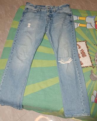Jeans uomo chiaro Calvin Klein W32 L32