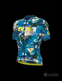 maglia ciclismo ale kenya jersey azzurro M NUO VA