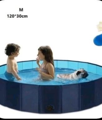 Piscina Pieghevole Rigida per Cani e Bambini – Tag