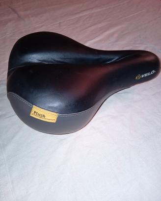 sella comoda plush per bici con coprisella imperme