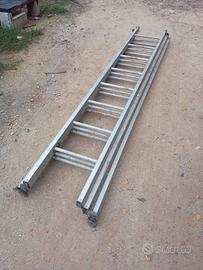 scala in alluminio a tre sfili professionale 