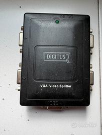 Video splitter vga 4 uscite 9 Vdc