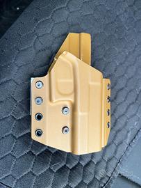 Fondina Glock 17 + porta caricatori in kydex