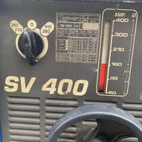 Saldatrice CEMONT SV 400 trifase carrellata 400A