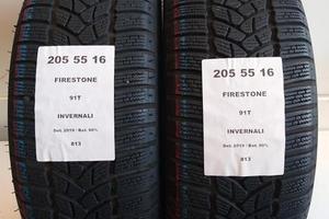 2 gomme 205 55 16 firestone a813