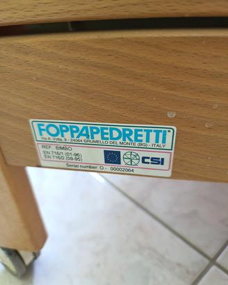 Lettino Foppapedretti 