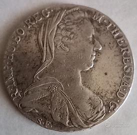 Tallero Maria Teresa 1780 X