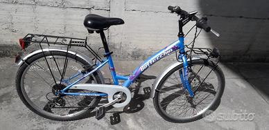 Bicicletta misura 24 con 6 marce