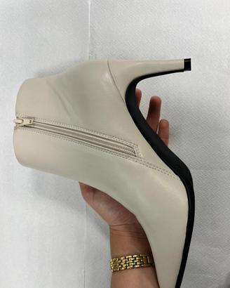 👠 Décolleté eleganti color panna – Nuove