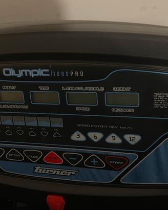 Tapis roulant Turner olympic 1000 pro