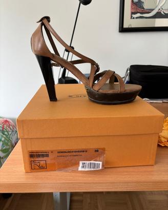 Tod's Sandalo T.105 Fibbiette Platform Gommino