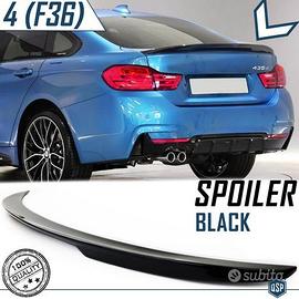 SPOILER Posteriore BMW Serie 4 F36 Alettone NERO